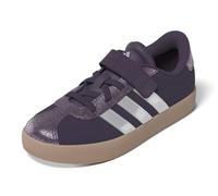 adidas Mixte Enfant VL Court 3.0 Shoes Children Chaussures, Aurora Plum/Zero Metalic/Pink Gum, 31 EU