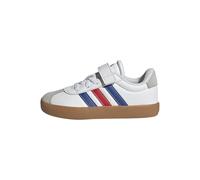 adidas Mixte Enfant VL Court 3.0 Shoes, FTWR White/Team Royal Blue/Better Scarlet, 29 EU