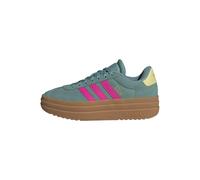 adidas Mixte Enfant VL Court Bold Shoes Junior Chaussures, Powder Teal/Shock Pink/Powder Yellow, 36 2/3 EU