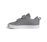 adidas Mixte Enfant Vs Pace 2.0 Hook and Loop Kids Shoes, Grey Three/Core Black/Cloud White, 33 EU