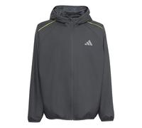 adidas Mixte enfant Wind Coat, grey five/Pure Lemon, 5-6 Years