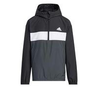 Adidas Veste Anorak tissée imperméable Mixte Enfant Noir 7-8 ans