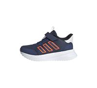 adidas Mixte Enfant X_PLR Hook and Loop Shoes Kids, Dark Blue/Semi Impact Orange/FTWR White, 30 EU