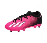 ADIDAS Mixte Enfant X Speedportal.3 Firm Ground Boots, Shock Pink/Zero Metalic/Core Black, 35 1/2 EU