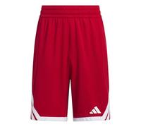 adidas Mixte Enfant Y Everyday Pro Bball Short Shorts, Team Power Red/White, 13-14 Years