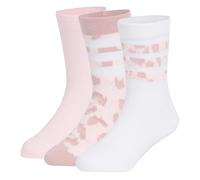 adidas Mixte enfant Youth Girls Leo Graphic 3Pp Socks Socks, Dual Lilac/clear pink/white, 4-5 Years