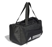 adidas Mixte Essentials 3-Stripes Duffel Bag, Black/White, XS