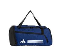 adidas Mixte Essentials 3-Stripes Duffel Bag, Dark Blue/White, S