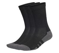 Adidas Chaussettes de sport Essentials Climacool – 3 paires Gris/Noir Taille 34-36