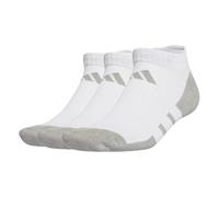 adidas Mixte ESSENTIALS CLIMACOOL LOW CUT 3PP, White/Grey Two, 2.5-4
