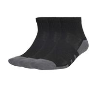 adidas Mixte Essentials Climacool Quarter 3Pp Socks, Black/Grey Six, 42-45