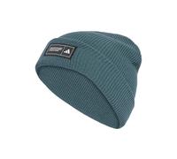 adidas Mixte Essentials Cuffed Beanie, preloved Teal/Black/White, L