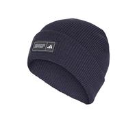 adidas Mixte Essentials Cuffed Beanie, Shadow Navy/Black/White, XS