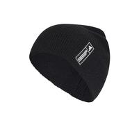 adidas Mixte Essentials Label Beanie Hat, Black/White, S-M