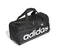 adidas Mixte Essentials Linear Duffel Bag, Black / White, M