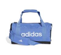 adidas Mixte Essentials Linear Duffel Bag, Blue Fusion/Black/White, XS