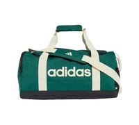 adidas Mixte Essentials Linear Duffel Bag Duffel_Bag, Collegiate Green/Ivory, S