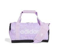 adidas Mixte Essentials Linear Duffel Bag, Ice Lavender/Bliss Lilac/White, XS