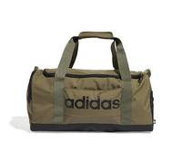 adidas Mixte Essentials Linear Duffel Bag, Olive strata/Black, S