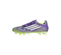 adidas Mixte F50 Club Firm Ground/Multi Ground Football Boots, Purple Rush/Cloud White/Lucid Lemon, 46 2/3 EU
