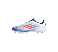 Adidas Mixte F50 Club Football Boots Flexible Ground, Cloud White/Solar Red/Lucid Blue, 43 1/3 EU