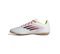 adidas Mixte F50 Club Football Boots Indoor Chaussures, FTWR White/Core Black/Solar Yellow, 45 1/3 EU