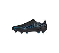 adidas Mixte F50 Hyperfast League Soft Ground Football Boots Shoes, Core Black/Core Black/Lucid Ray Blue, 44 EU