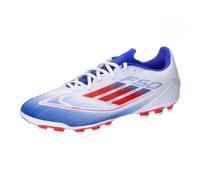 Adidas Mixte F50 League Football Boots Artificial Ground, Cloud White/Solar Red/Lucid Blue, 44 2/3 EU
