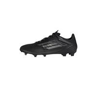 adidas Mixte F50 League Football Boots Firm Ground, Core Black/Iron Metallic/Gold, 44 2/3 EU