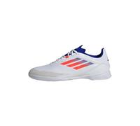 adidas F50 League In Cloud White Solar Red Lucid Blue Indoor Soccer Shoes IF1395