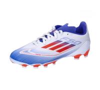 Adidas Mixte F50 League Football Boots Multi Ground, Cloud White/Solar Red/Lucid Blue, 44 EU