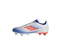 Adidas Mixte F50 League Football Boots Soft Ground Chaussures, Cloud White/Solar Red/Lucid Blue, 41 1/3 EU