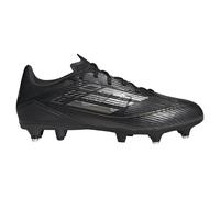adidas Mixte F50 League Football Boots Soft Ground, Core Black/Iron MET/Gold met, 41 1/3 EU