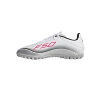 adidas Mixte F50 Messi Club Turf Football Boots Chaussures, FTWR White/Lucid Red/Silver met, 48 2/3 EU