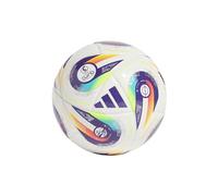 adidas Mixte Femme Euros 2025 Club Official Football, White/Pantone/Pantone/Lucid Lemon, 5