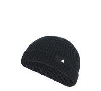 adidas Mixte Fisherman Beanie Hat, Black/White, XS-S