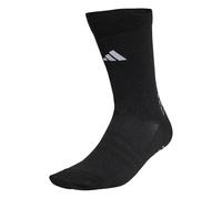 adidas Mixte Football Crew Performance Socks, Black/White, 10.5-12.5