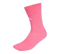 adidas Mixte Football Crew Performance Socks Cushioned, lucid pink/white, 42-45