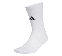 adidas Mixte Football Crew Performance Socks Cushioned, white/white/black, 37-40