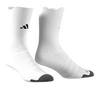 adidas Mixte Football Crew Performance Socks Light, white/black, 8.5-10