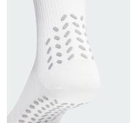 adidas Mixte Football Crew Performance Socks, White/Black, 8.5-10