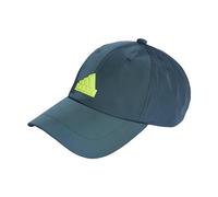 adidas Mixte Future Icon Tech Big Logo Baseball Cap, Arctic Night/Lucid Lemon, L
