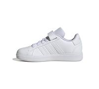 adidas Mixte Grand Court 2.0 Shoes Children Chaussures Basses Non liées au Football, Cloud White/Cloud White/Grey One, 33 EU
