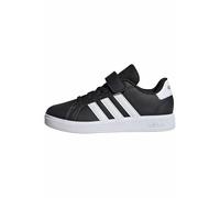 adidas Mixte Grand Court 2.0 Shoes Children Chaussures, Core Black/Cloud White/Core Black, 32 EU