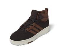 adidas Mixte Hoops 4.0 Mid Shoes Chaussures, Shadow Brown/Supplier Colour/Off White, 39 1/3 EU