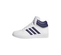 Adidas Mixte Hoops 4.0 Mid Shoes, FTWR White/Dark Blue/Grey Two, 42 2/3 EU