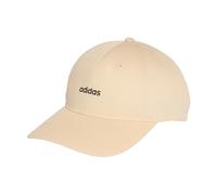 adidas Mixte Linear Embroidery Baseball Hat, Sand strata/Aurora Coffee, M-L