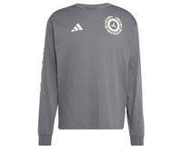 adidas Mixte Mercedes - Amg Petronas Formula 1 Team Silver Arrows Longsleeve Shirt, Granite/Off White, L