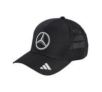Adidas Mixte Mercedes - AMG Petronas Formula One Team Mechanics Climacool Trucker Cap, Black/Reflective Silver, M