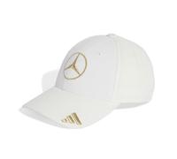 adidas Mixte Mercedes - AMG Petronas Formula One Team Monaco Corduroy Cap, White, M